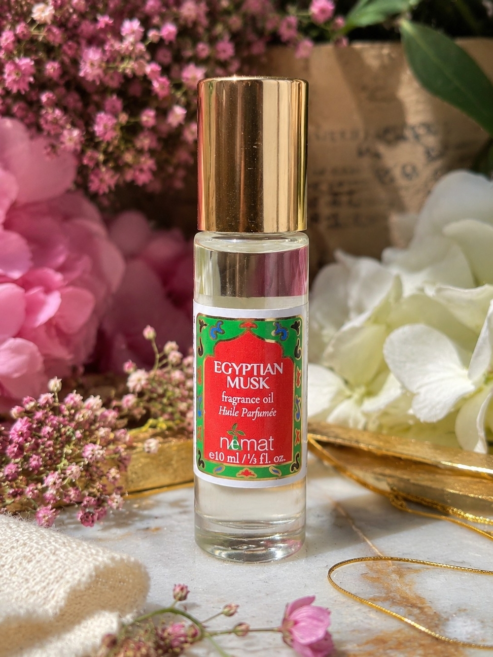 Nemat Egyptian Musk Fragrance Oil - Pink/Green